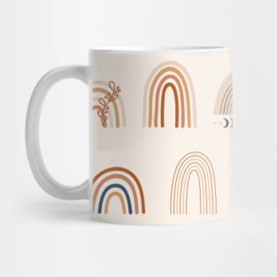 Boho Rainbow sticker pack Mug